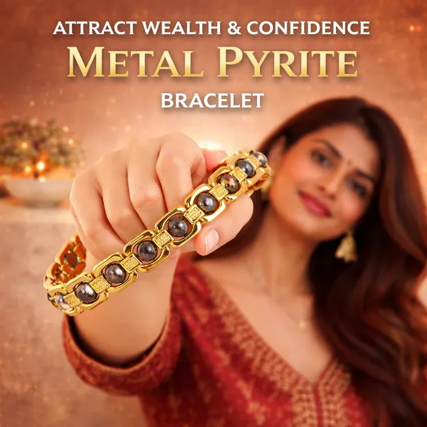 METAL_RAW_PYRITE_BRACELET_GOLD_FOR_MEN_&_WOMEN