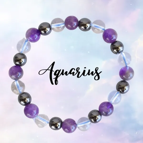 AQUARIUS_Zodiac_Bracelet_|_KUMBH_Rashi_Bracelet_|_Unisex_Bracelet