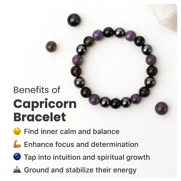 CAPRICORN_Zodiac_Bracelet_|_MAKAR_Rashi_Bracelet_|_Unisex_Bracelet
