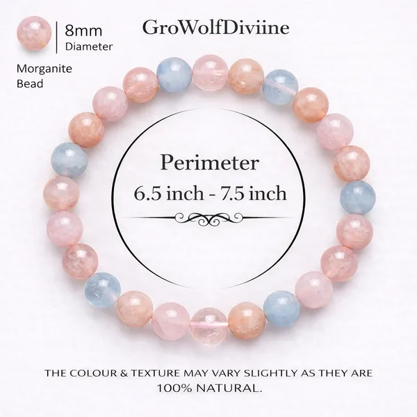 Multicolor_Embrace_Divine_Love_&_Self_Compassion_Morganite_Heart_Healer_Bracelet_Stone_Of_Gentle_Emotional_Harmony