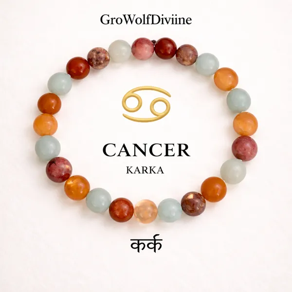 CANCER_Zodiac_Bracelet_|_KARKA_Rashi_Bracelet_|_Unisex_Bracelet