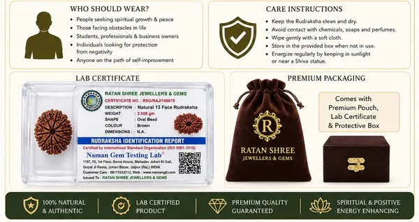 Ratna_Shree_13_Mukhi_Rudraksha_(Nepal_Origin)_|_Original_Natural_13_Face_Rudraksha_Bead_|_Lab_Certified_Nepali_Rudraksh_for_Collection,_Puja_&_Spiritual_Use
