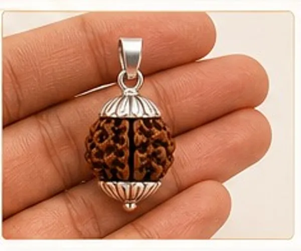 Ratna_Shree_Jewellers_&_Gems_Brown_6_Mukhi_Rudraksha_Silver_Locket_for_Men_&_Women_|_Natural_Six_Face_Rudraksha_Pendant_|_Spiritual_Jewellery_|_Premium_Finish_|_Daily_Wear_Pendant