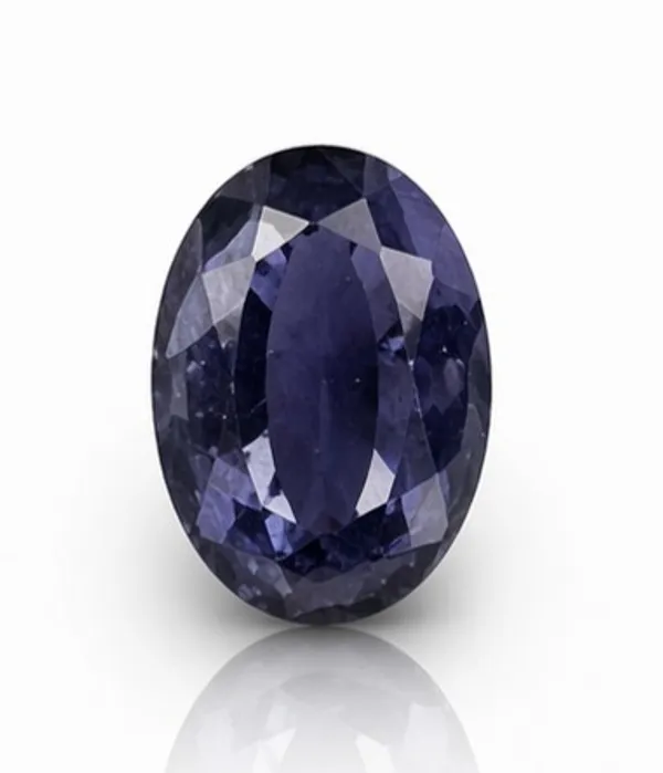 Ratna_Shree_Natural_Iolite_(Kaka_Neeli)_Gemstone_|_Certified_Original_Neeli_Stone_|_Oval_Cut_Loose_Gemstone_|_Astrology_Stone_for_Saturn_(Shani)_|_Blue_Violet_Iolite_for_Ring_Pendant