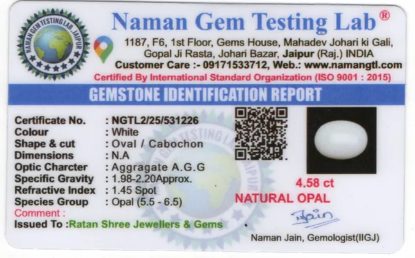Ratna_Shree_Natural_White_Opal_Gemstone_(Doodhiya_Opal)_Certified_|_Original_Venus_Stone_for_Love,_Attraction_&_Luxury_|_Oval_Cabochon_Loose_Gemstone_for_Astrology,_Ring_&_Pendant