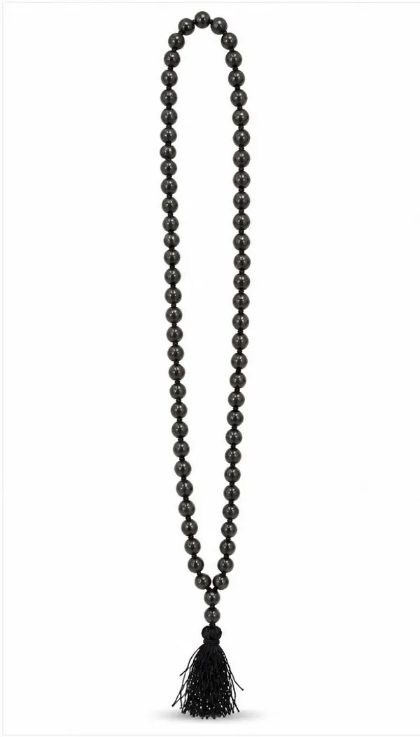 Ratna_Shree_Original_Gemstone_Hakik_&_Margaj_Japa_Mala_for_Jaap,_Meditation,_Healing,_Spiritual_Wear_|_108+1_Beads_Natural_Stone_Prayer_Mala_Collection_(Black_Hakik_Mala)