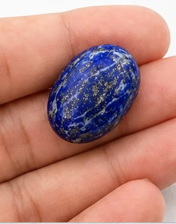 Ratna_Shree_Original_Natural_Lapis_Lazuli_Stone_(Lajwart)_|_Certified_Blue_Loose_Gemstone_|_Premium_Oval_Cabochon_Polished_Gem_for_Ring_Pendant_Collection_&_Gift