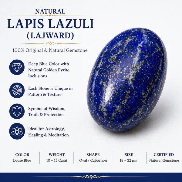 Ratna_Shree_Original_Natural_Lapis_Lazuli_Stone_(Lajwart)_|_Certified_Blue_Loose_Gemstone_|_Premium_Oval_Cabochon_Polished_Gem_for_Ring_Pendant_Collection_&_Gift