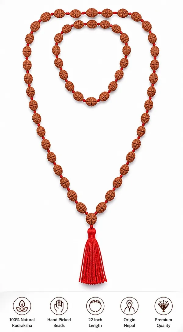 Ratna_Shree_Original_Nepali_Rudraksha_Mala_108+1_Beads_Lab_Certified_Natural_Prayer_Jaap_Mala_for_Men_Women_Meditation_&_Spiritual_Use_(3_Mukhi_Mala)
