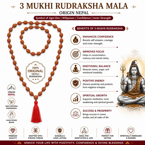 Ratna_Shree_Original_Nepali_Rudraksha_Mala_108+1_Beads_Lab_Certified_Natural_Prayer_Jaap_Mala_for_Men_Women_Meditation_&_Spiritual_Use_(3_Mukhi_Mala)
