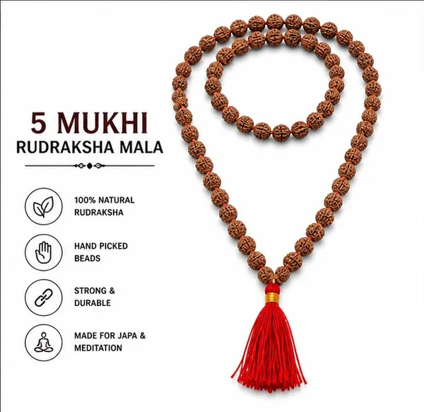 Ratna_Shree_Original_Nepali_Rudraksha_Mala_108+1_Beads_Lab_Certified_Natural_Prayer_Jaap_Mala_for_Men_Women_Meditation_&_Spiritual_Use_(5_Mukhi_Mala)
