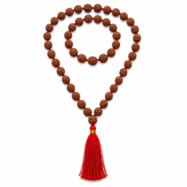 Ratna_Shree_Original_Nepali_Rudraksha_Mala_108+1_Beads_Lab_Certified_Natural_Prayer_Jaap_Mala_for_Men_Women_Meditation_&_Spiritual_Use_(6_Mukhi_Mala)