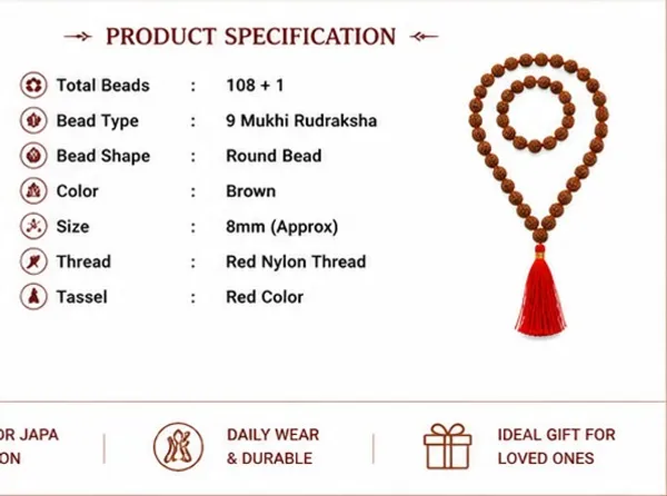 Ratna_Shree_Original_Nepali_Rudraksha_Mala_108+1_Beads_Lab_Certified_Natural_Prayer_Jaap_Mala_for_Men_Women_Meditation_&_Spiritual_Use_(9_Mukhi_Mala)
