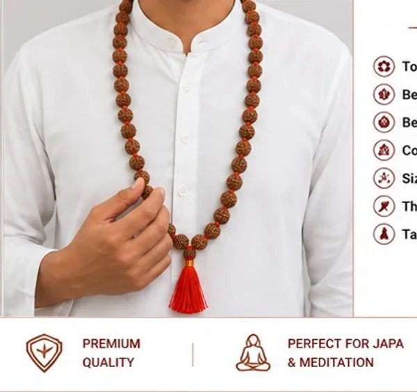 Ratna_Shree_Original_Nepali_Rudraksha_Mala_108+1_Beads_Lab_Certified_Natural_Prayer_Jaap_Mala_for_Men_Women_Meditation_&_Spiritual_Use_(9_Mukhi_Mala)