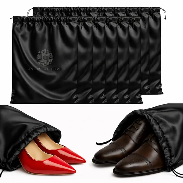 Pack_Of_12_Black_Satin_Shoe_Bag_Cover_For_Shoe_Storage_For_Unisex