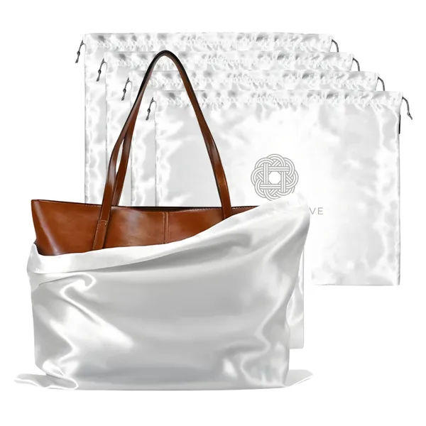 Pack_Of_4_White_Satin_Dust_Bag_For_Handbag_For_Unisex