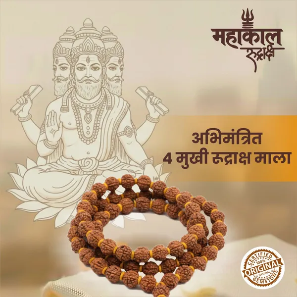 Original_4_Mukhi_Rudraksha_Mala_|_Abhimantrit