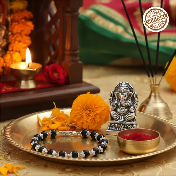 Original_Karungali_Bracelet_(8mm)_Silver_Capped_|_Abhimantrit