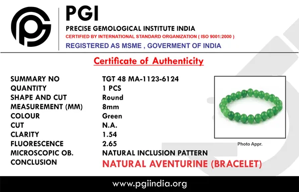 Original_Green_Aventurine_Bracelet_For_Unisex