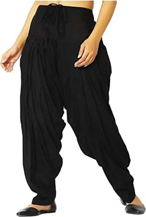 Black_Cotton_Patiala_Salwar_Pants,_Traditional_Indian_Pleated_For_Women