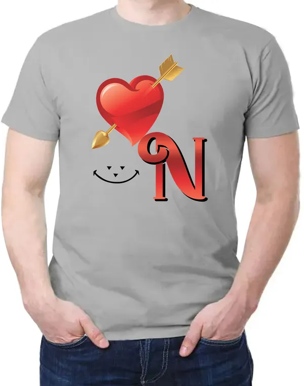 Grey_Polycotton_Printed_T-Shirt_For_Men