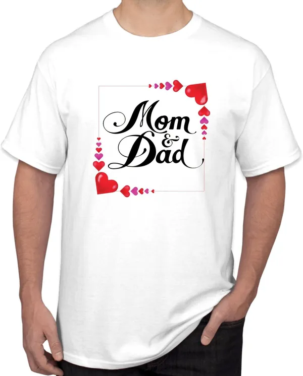 White_Polycotton_Printed_T-Shirt_For_Men