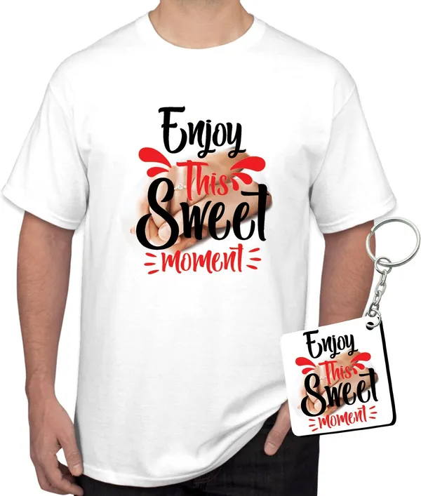 White_Polycotton_Printed_T-Shirt_For_Men