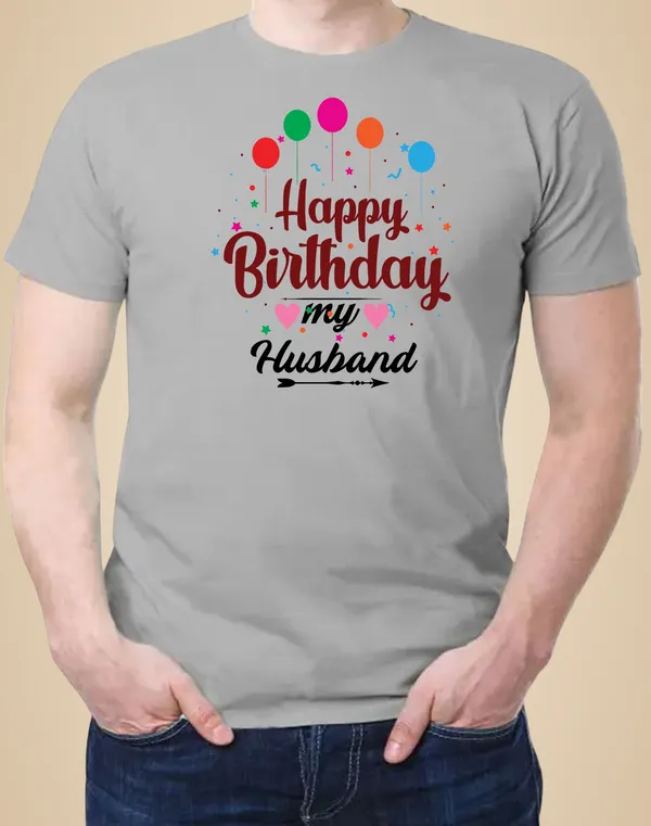 Grey_Polycotton_Printed_T-Shirt_For_Men