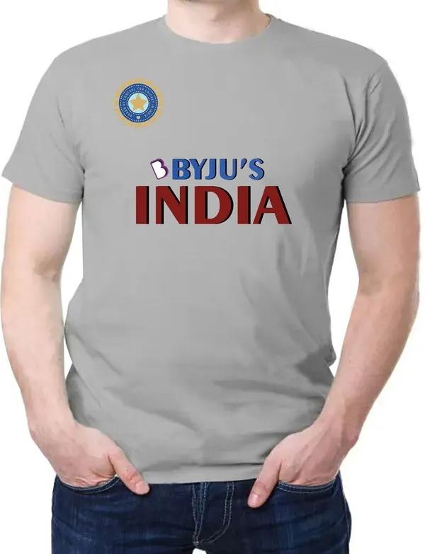 Grey_Polycotton_Sporty_T-Shirt_For_Men