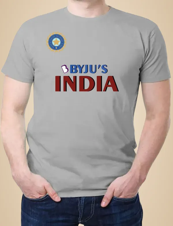 Grey_Polycotton_Sporty_T-Shirt_For_Men