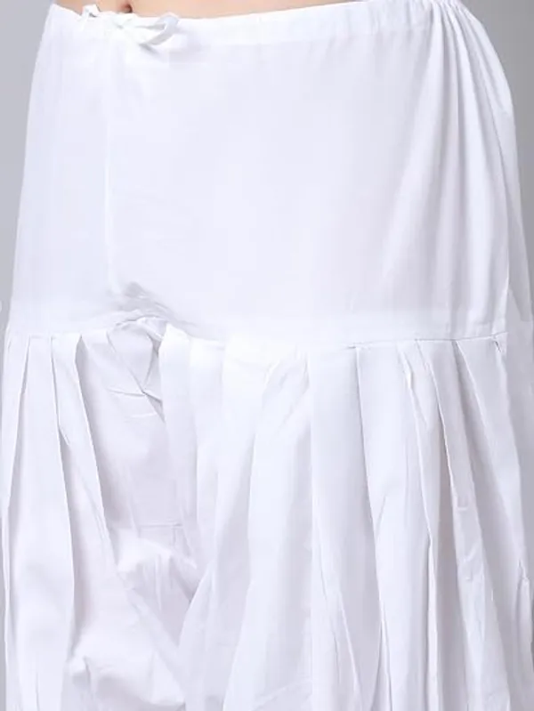 White_Semi_Cotton_Traditional_Punjabi_Style_Patiala_Salwar_For_Women