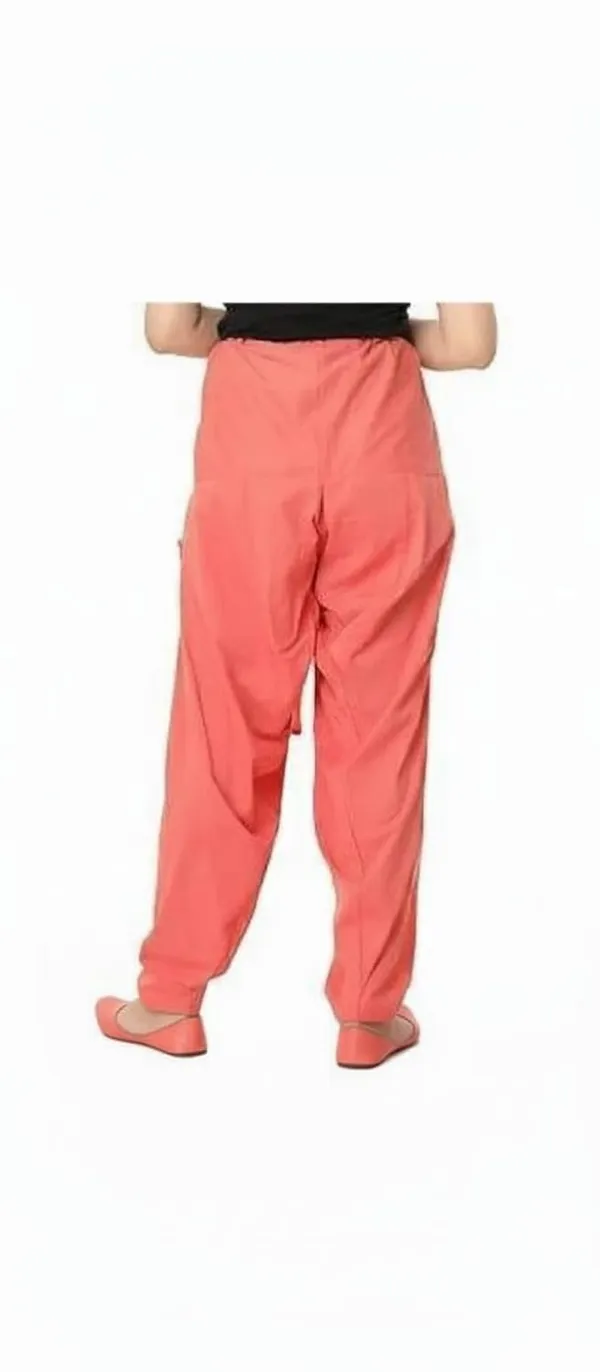 Peach_Cotton_Patiala_Salwar_Pants,_Traditional_Indian_Pleated_For_Women