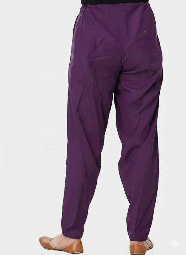 Purple_Cotton_Patiala_Salwar_Pants,_Traditional_Indian_Pleated_For_Women