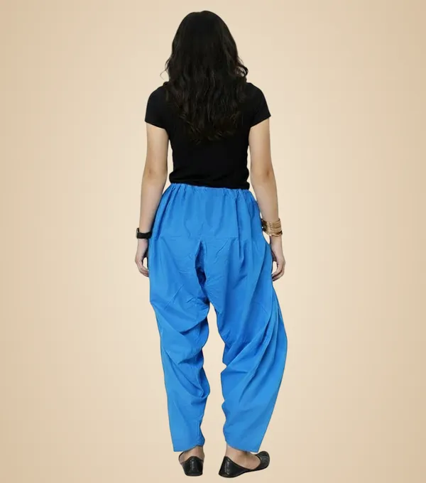 Firozi_Semi_Cotton_Patiala_Drawstring_Waist,_Loose_Fit_For_Women