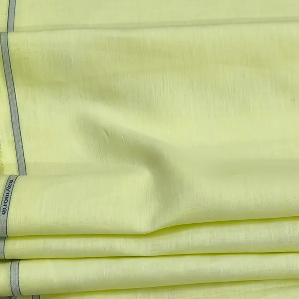 Lemon_Raymond_100%_Pure_Linen_Shirting_Fabric