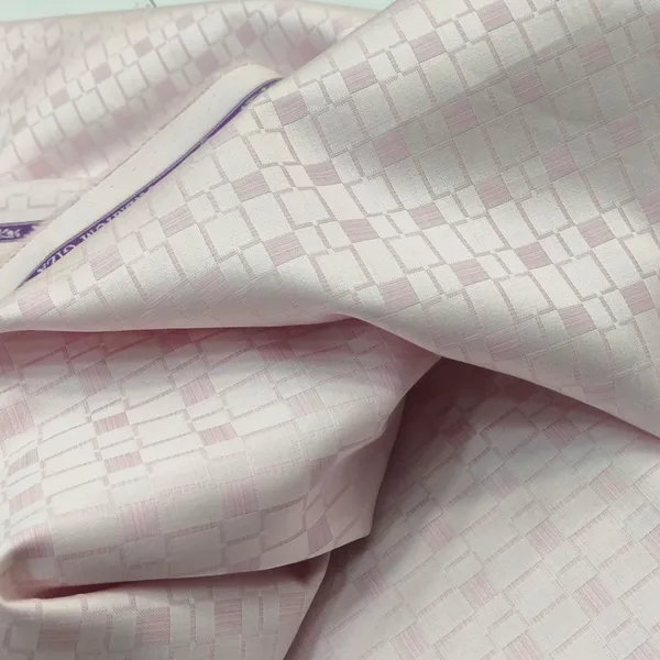 Light_Pink_Self_Jacquard_2/100_Giza_Cotton_Shirt_Fabric_by_Soktas