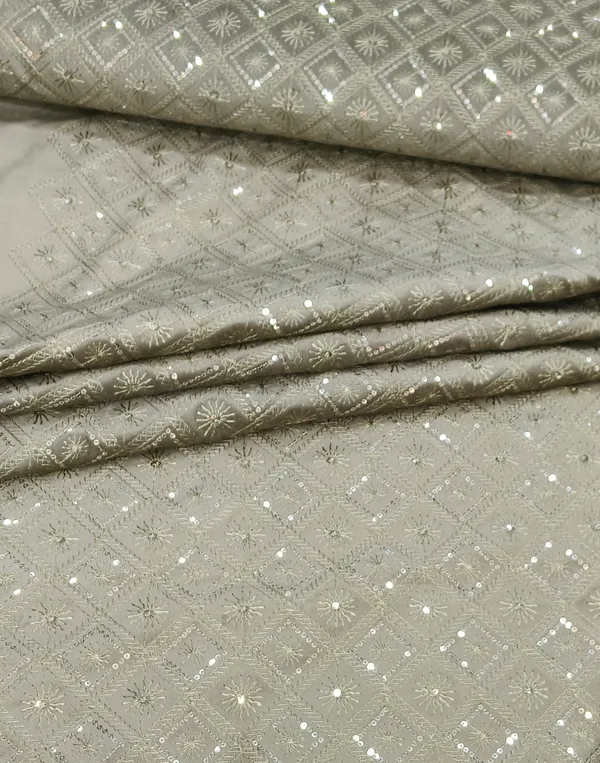 Beige_Brown_Nemssis_Designer_Fabric_Chicken_Sequin_Work_For_Bandi/Modi_Jacket