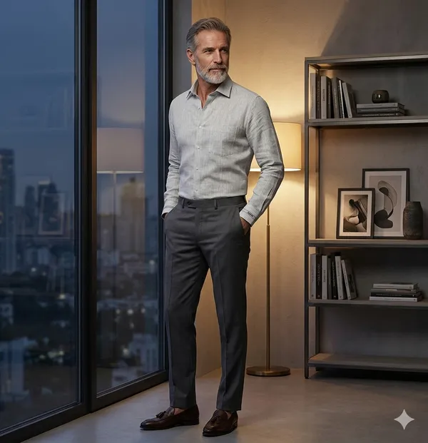 Light_Blueish_Grey_Raymond_100%_Pure_Linen_Shirting_Fabric