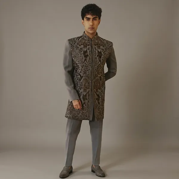 Grey_Ethina_Armani_Indo_Western_and_Trouser_Set