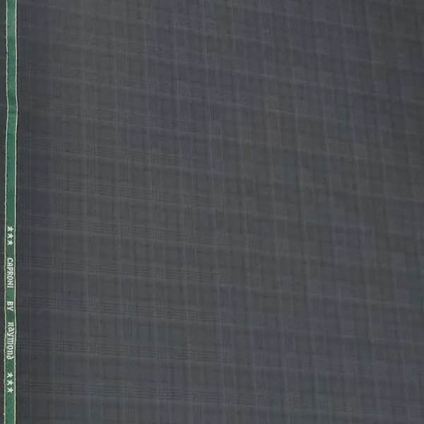 Grey_Raymond_Checked_Blazer_or_Bandhgala_Fabric