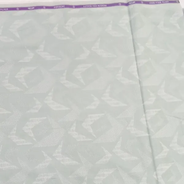 Light_Pista_Green_Self_Jacquard_Soktas_Giza_Cotton_Shirt_Fabric