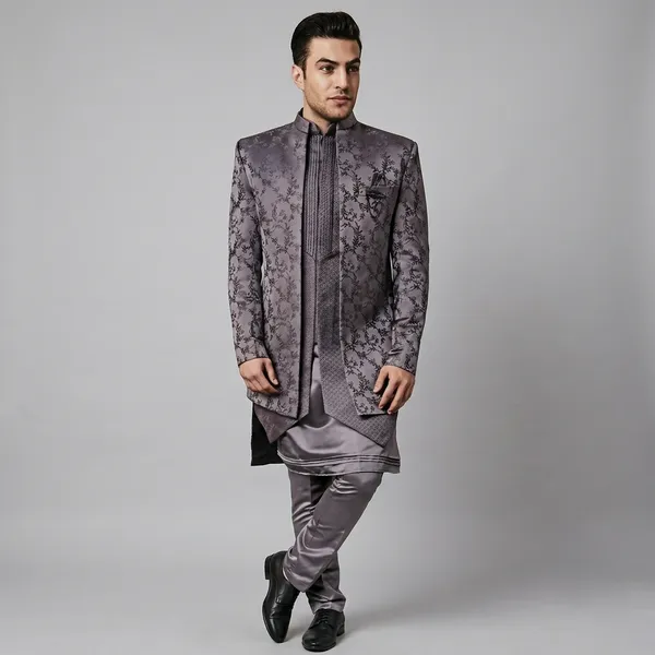 Lavender_Ethina_Jacquard_Brocade_Fabric_For_Bandhgala_and_Indo_Western