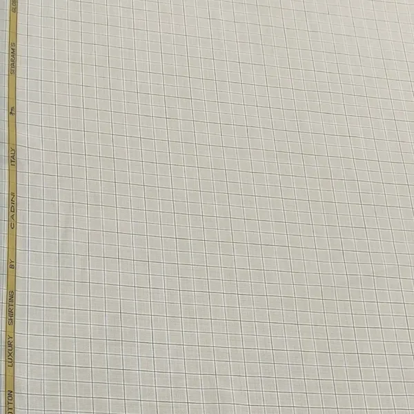 Light_Beige_Siyaram_Cadini_Premium_Cotton_With_Checks_Shirt_Fabric