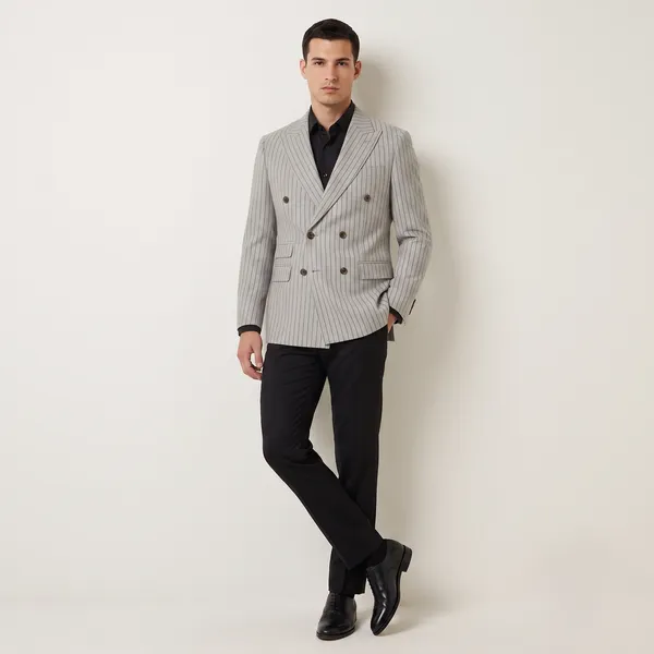 Light_Grey_Geoffrey_Hammonds_Premium_Striped_Blazer,_Bandhgala_and_Suits