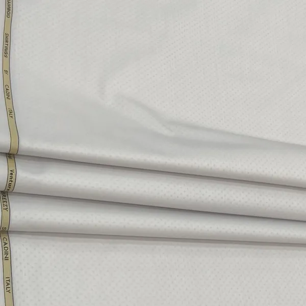 Light_Grey_Siyaram_Cadini_Bamboo_Cotton_Self_Dobby_Texture_Shirt_Fabric