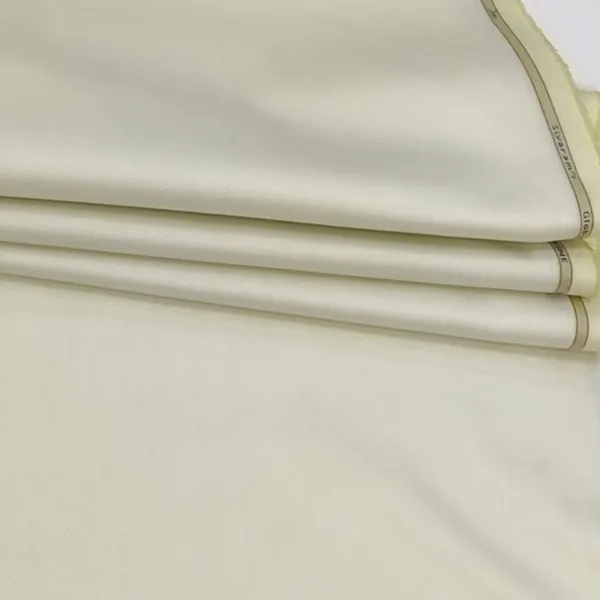 Light_Lemon_Siyaram_Cadini_Bamboo_Cotton_Self_Matt_Shirt_Fabric