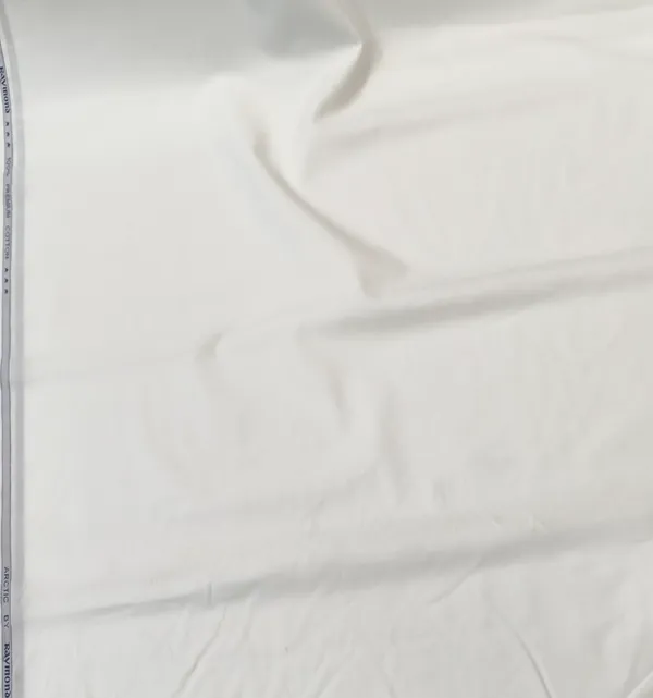 White_Raymond_100%_Premium_Cotton_Fabric_for_Shirts_And_Kurta_Pajama