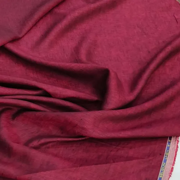 Maroon_Grado_100%_Pure_Linen_Shirting_Fabric