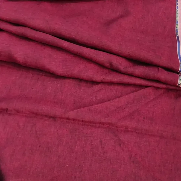 Maroon_Grado_100%_Pure_Linen_Shirting_Fabric