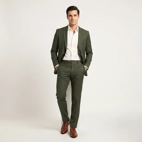 Olive_Green_Raymond_Self_Texutured_Blazer_and_Coat_Pant_Fabric